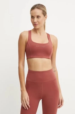 Calvin Klein Performance biustonosz sportowy kolor czerwony 00GWF4K171