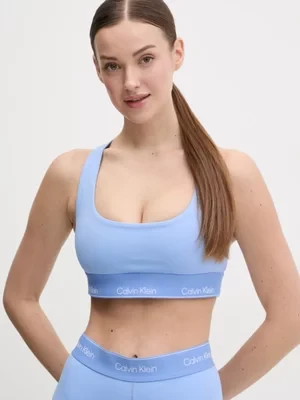 Calvin Klein Performance biustonosz sportowy kolor niebieski LVGWS5K138