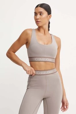 Calvin Klein Performance biustonosz sportowy kolor szary 00GWF4K115