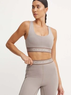 Calvin Klein Performance biustonosz sportowy kolor szary 00GWF4K115