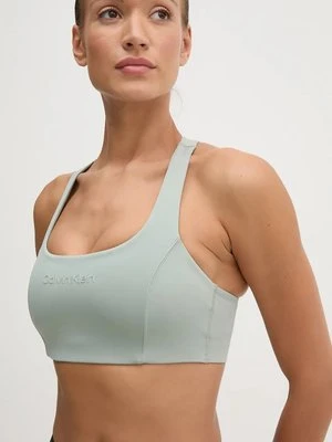 Calvin Klein Performance biustonosz sportowy kolor turkusowy 00GWF4K171