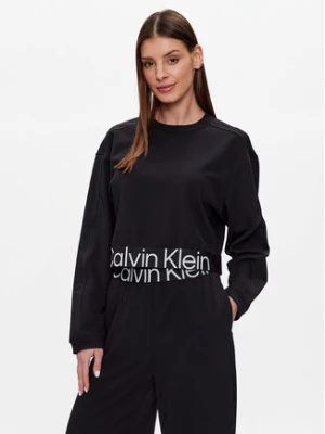 Calvin Klein Performance Bluza 00GWS3W303 Czarny Boxy Fit