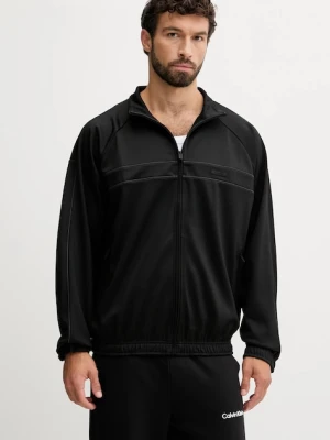 Calvin Klein Performance bluza męska kolor czarny gładka LVGMF5W311