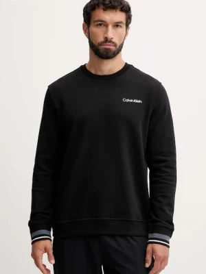 Calvin Klein Performance bluza męska kolor czarny z nadrukiem LVGMF5W312