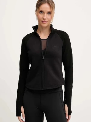 Calvin Klein Performance bluza treningowa damska kolor czarny gładka LVGWF5J406