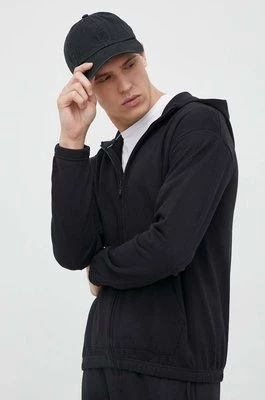 Calvin Klein Performance bluza treningowa Essentials kolor czarny z kapturem melanżowa