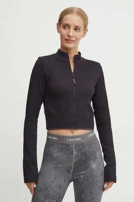 Calvin Klein Performance bluza treningowa kolor czarny gładka