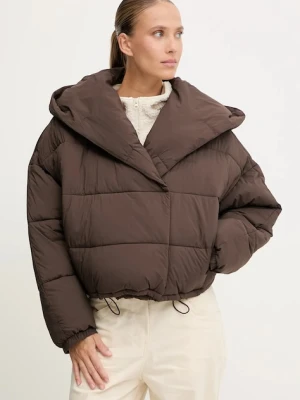 Calvin Klein Performance kurtka kolor brązowy zimowa LVGWF5O514