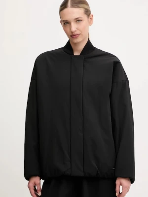 Calvin Klein Performance kurtka kolor czarny zimowa oversize LVGWF5J402