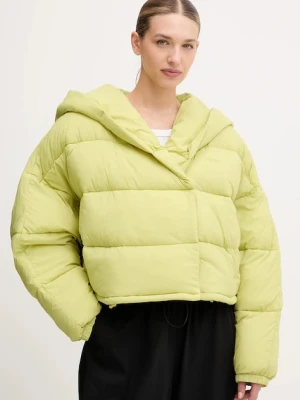 Calvin Klein Performance kurtka kolor żółty zimowa LVGWF5O514
