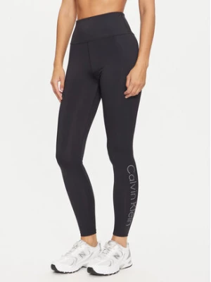 Calvin Klein Performance Legginsy 00GWF4L636 Czarny Slim Fit