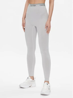 Calvin Klein Performance Legginsy 00GWS3L605 Szary Slim Fit