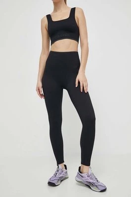 Calvin Klein Performance legginsy treningowe kolor czarny gładkie