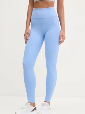 Calvin Klein Performance legginsy treningowe kolor niebieski gładkie LVGWS5L612