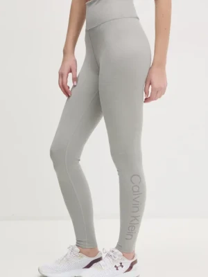 Zdjęcie produktu Calvin Klein Performance legginsy treningowe kolor szary gładkie LVGWS5L612