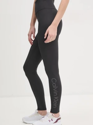 Calvin Klein Performance legginsy treningowe kolor szary gładkie LVGWS5L612
