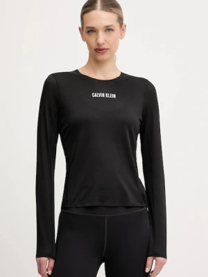 Calvin Klein Performance longsleeve treningowy kolor czarny LVGWF5K201