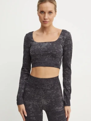 Calvin Klein Performance longsleeve treningowy kolor szary 00GWF4K201