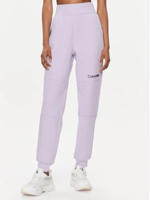 Calvin Klein Performance Spodnie dresowe 00GWF3P636 Fioletowy Relaxed Fit