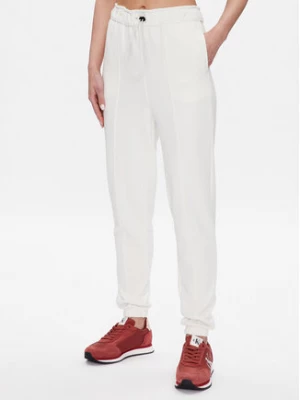 Calvin Klein Performance Spodnie dresowe 00GWS3P605 Biały Regular Fit