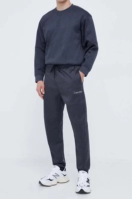 Calvin Klein Performance spodnie treningowe kolor szary melanżowe