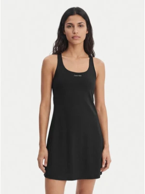 Calvin Klein Performance Sukienka codzienna Icon LVGWS6D903 Czarny Regular Fit