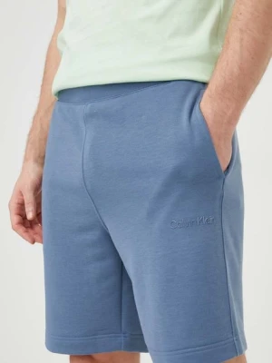 Calvin Klein Performance szorty treningowe kolor niebieski