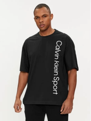 Calvin Klein Performance T-Shirt 00GMS4K173 Czarny Regular Fit