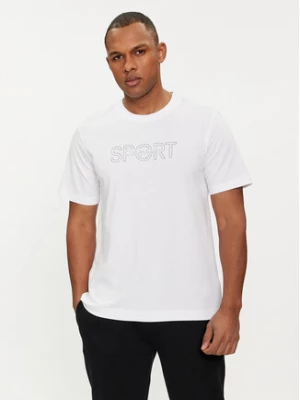 Calvin Klein Performance T-Shirt Graphic 00GMS4K169 Biały Regular Fit