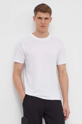 Calvin Klein Performance t-shirt męski kolor biały gładki