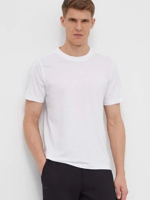 Calvin Klein Performance t-shirt męski kolor biały gładki