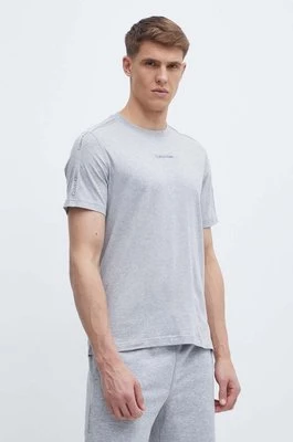 Calvin Klein Performance t-shirt męski kolor szary gładki