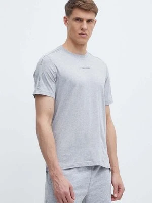 Calvin Klein Performance t-shirt męski kolor szary gładki