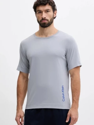 Calvin Klein Performance t-shirt męski kolor szary z nadrukiem LVGMF5K106