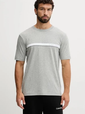 Calvin Klein Performance t-shirt męski kolor szary z nadrukiem LVGMF5K108