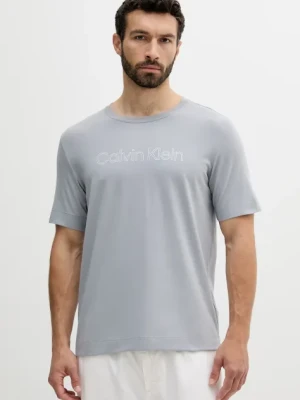 Calvin Klein Performance t-shirt męski kolor szary z nadrukiem LVGMS5K164