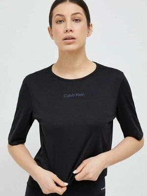 Calvin Klein Performance t-shirt treningowy Essentials kolor czarny