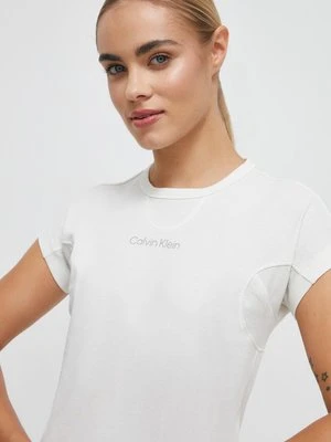 Calvin Klein Performance t-shirt treningowy kolor biały