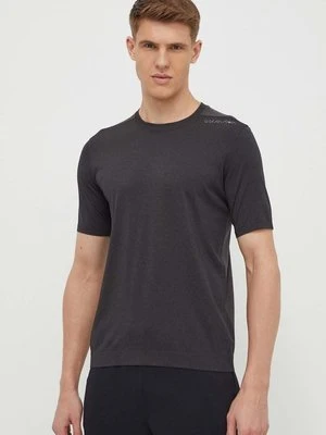 Calvin Klein Performance t-shirt treningowy kolor czarny gładki