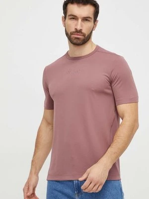 Calvin Klein Performance t-shirt treningowy kolor różowy gładki