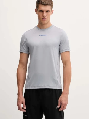 Calvin Klein Performance t-shirt treningowy kolor szary gładki LVGMF5K101