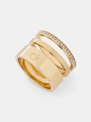 Calvin Klein pierścionki 3-pack 35000795D