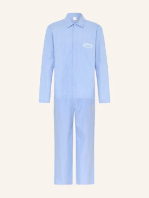 Calvin Klein Piżama Cotton Crest blau