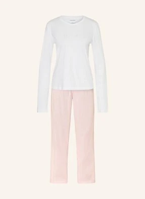 Calvin Klein Piżama Cotton Poplin rosa
