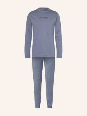 Calvin Klein Piżama Holiday Z Pudełkiem Prezentowym blau