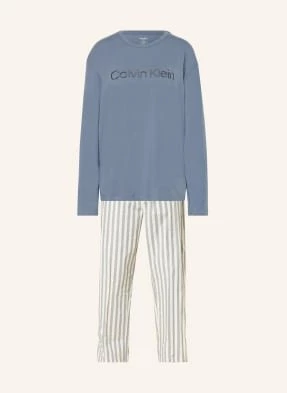 Calvin Klein Piżama Pure Cotton blau
