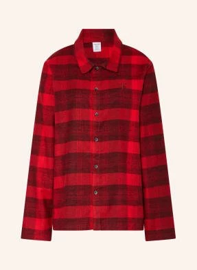 Calvin Klein Piżama Pure Flanell Z Flaneli rot