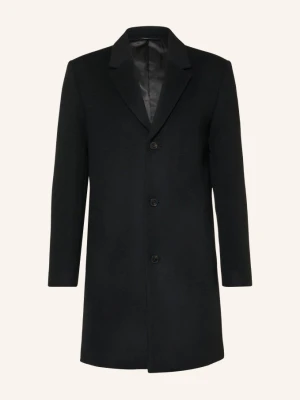 Calvin Klein Płaszcz schwarz CZARNY