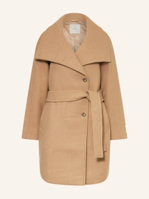 Calvin Klein Płaszcz Wełniany braun