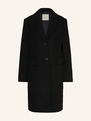 Calvin Klein Płaszcz Wełniany schwarz